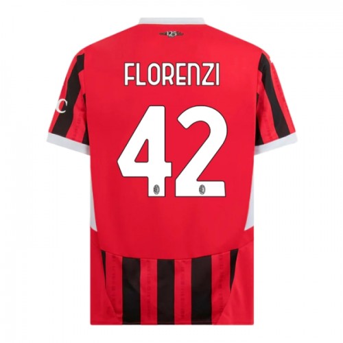 Camisola do AC Milan Florenzi 42 Equipamento Principal 2024-25 Camisola do AC Milan Florenzi 42 Equipamento Principal 2024-25